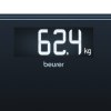 Beurer GS 400 Signature Line Ψηφιακή Ζυγαριά σε Μαύρο Χρώμα Ζυγαριές