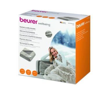 Beurer Ημίδιπλη Ηλεκτρική Κουβέρτα Πλενόμενη HD 75 Cosy Nordic (130x180cm) ΑΤΟΜΙΚΗ ΥΓΕΙΑ - ΕΥΕΞΙΑ