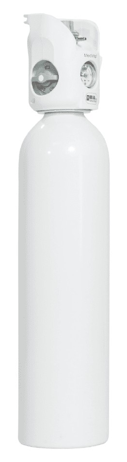Mobiak Φιάλη Oξυγόνου με ρυθμιστή Medivital 2Lt