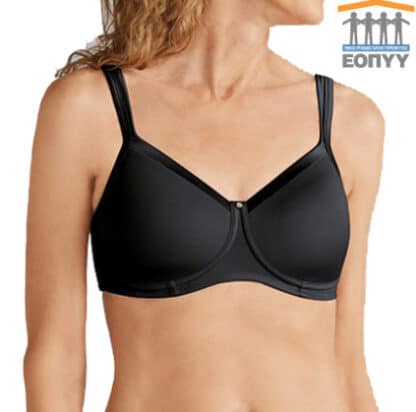 Στηθόδεσμος Lara Satin SB Μαύρο ΟΡΘΟΠΕΔΙΚΑ ΕΙΔΗ