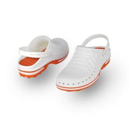 Wock Clog Σαμπό Unisex Πορτοκαλί-Λευκό ΙΑΤΡΙΚΑ ΕΙΔΗ
