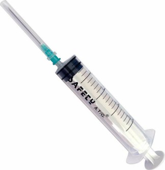 Σύριγγες 5cc με Αποσπώμενη Βελόνα 21g Safety AT/G (100τμχ)