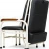 Mobiak Καρέκλα Συνοδού Δερμάτινη (Μαύρη) Ιατρικός Εξοπλισμός - Έπιπλα
