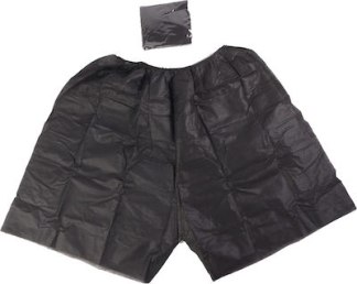 Εσώρουχο Ανδρικό Non-Woven Boxer Μαύρο 50τμχ ΙΑΤΡΙΚΑ ΕΙΔΗ