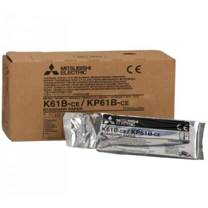 Mitsubishi K-61B Print media for A6 B/W video printer P-90 P-91 4τμχ