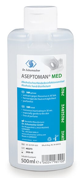 Aseptoman Med - Αντισηπτικό Υγρό Χεριών 500ml