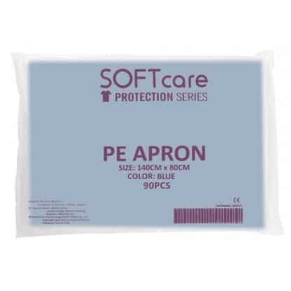 Ποδιά Πλαστική Μίας Χρήσης Μπλε (100τμχ) ΙΑΤΡΙΚΑ ΕΙΔΗ