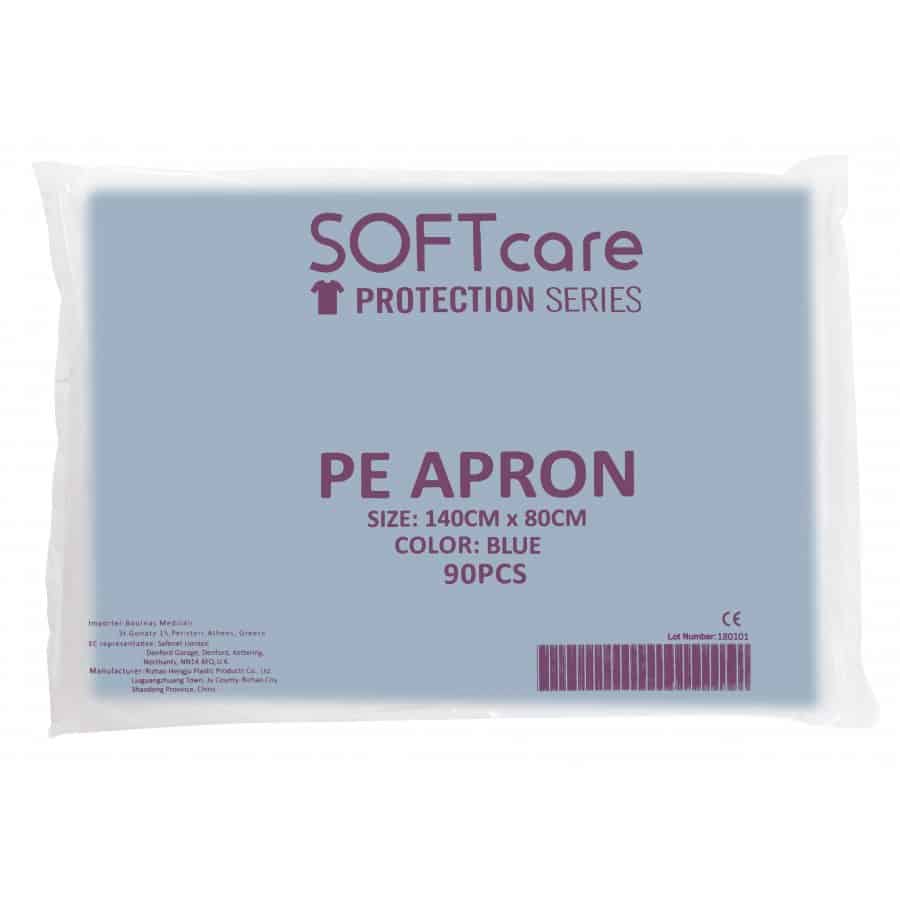 Ποδιά Πλαστική Μίας Χρήσης Μπλε (100τμχ) ΙΑΤΡΙΚΑ ΕΙΔΗ Ποδιά Πλαστική Μίας Χρήσης Μπλε (100τμχ) - Image 3