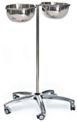 Λεκανοστάτης Inox Deluxe διπλός