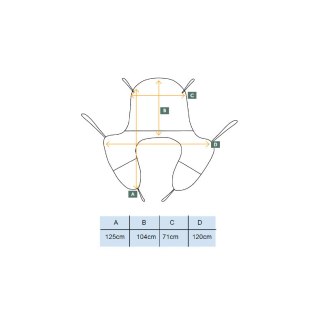 Mobiak Σάκος Γερανού Full Body Comfort Standard ΦΡΟΝΤΙΔΑ ΑΣΘΕΝΩΝ Mobiak Σάκος Γερανού Full Body Comfort Standard ΦΡΟΝΤΙΔΑ ΑΣΘΕΝΩΝ