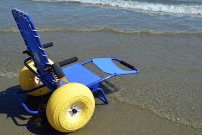 Neatech Αναπηρικό Αμαξίδιο Παραλίας / Θαλάσσης "JOB" (Χωρίς Αξεσουάρ) - Image 5