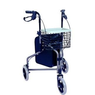 Mobiak Περιπατητήρας Τρίτροχος Rollator (Κόκκινος)