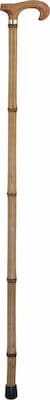 Mobiak Μπαστούνι Bamboo με Ξύλινη Λαβή (Καφέ)