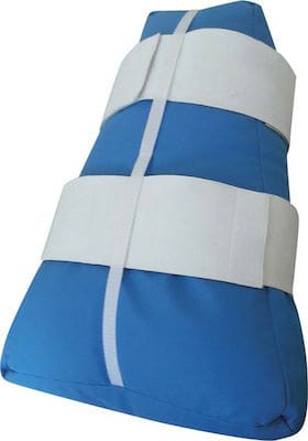 Mobiak Μαξιλάρι Απαγωγής Ποδιών Μπλε (56x18/38x13cm)