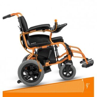 Yuwell Αμαξίδιο Ηλεκτροκίνητο Πτυσσόμενο D130HL (44cm) Πορτοκαλί ΑΝΑΠΗΡΙΚΑ ΑΜΑΞΙΔΙΑ