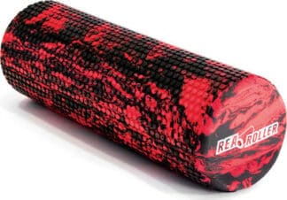 Rea Roller Κύλινδρος μασάζ Snake [45x15cm] - Μαύρο/Κόκκινο