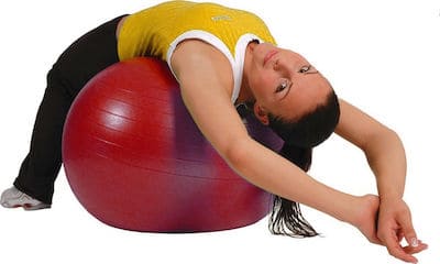 Μπάλα Γυμναστικής Mambo AB Gym Ball AC-3260 55cm Κόκκινη