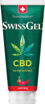 Herbamedicus Swiss Gel Hemp Extract CBD Warming Θερμαντική Κρέμα (200ml)