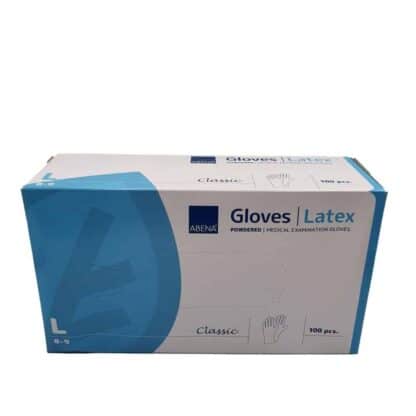 Εξεταστικά Γάντια Abena Latex Classic Ελαφρώς Πουδραρισμένα 100τμχ ΙΑΤΡΙΚΑ ΕΙΔΗ