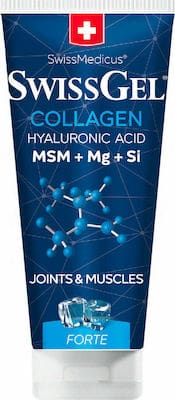 Herbamedicus Swiss Gel Collagen Forte Ψυκτική Κρέμα με Θαλάσσιο Κολλαγόνο & Υαλουρονικό (200ml)