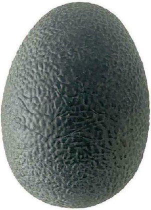 Cando Squeeze Egg Μπάλα Antistress 1kg Μαύρο 1x Σκληρό ΦΥΣΙΟΘΕΡΑΠΕΙΑ