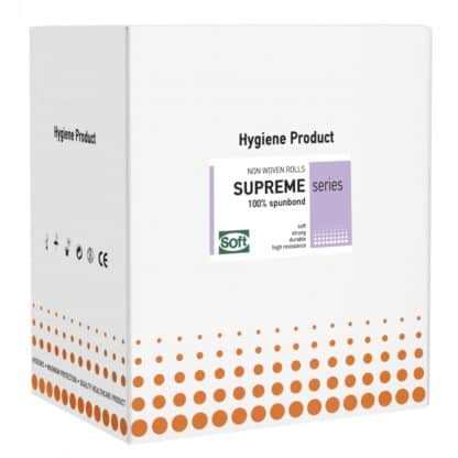 SUPREME STANDARD Εξεταστικό Ρολό Non Woven 15gr (68cm x 70m) (1τμχ) Λευκό - Image 2