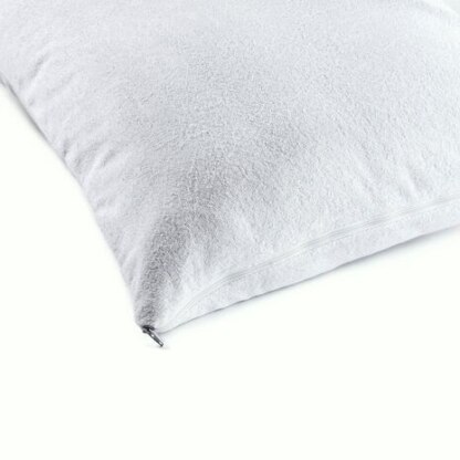 Cotton Linen Μαξιλαροθήκη Αδιάβροχη Πετσετέ (50x70cm) (Ζεύγος)