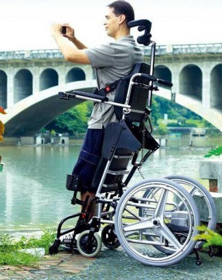 Comfort Αμαξίδιο – Ορθοστάτης “Hero 4” (46cm) ΦΡΟΝΤΙΔΑ ΑΣΘΕΝΩΝ