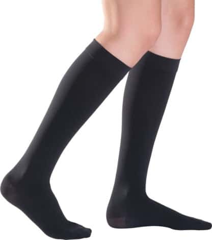 Κάλτσες Ιατρικές Διαβαθ. Συμπ. 18-21 mmHg(Κλάση 1) Sigvaris TFS 701 κάτω γόνατος με κλειστά δάκτυλα Long Plus Μαύρο ΙΑΤΡΙΚΕΣ ΚΑΛΤΣΕΣ