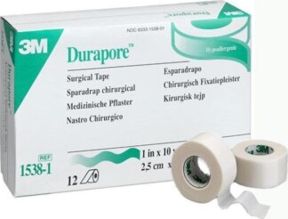 Ταινίες Στερέωσης Μεταξωτές 3M Durapore (2.5cmx9.1m) (12τμχ)