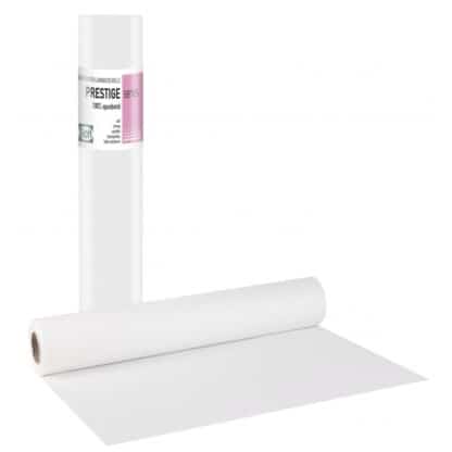 PRESTIGE STANDARD Εξεταστικό Ρολό Non Woven + Πλαστικό (50cm x 50m) (1τμχ) Λευκό