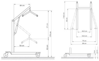 Mobiak Γερανός Ανύψωσης ATLAS II (150kg) ΦΡΟΝΤΙΔΑ ΑΣΘΕΝΩΝ Mobiak Γερανός Ανύψωσης ATLAS II (150kg) ΦΡΟΝΤΙΔΑ ΑΣΘΕΝΩΝ