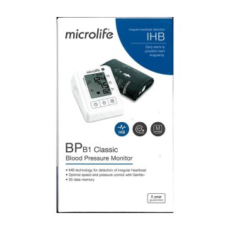 Πιεσόμετρο Μπράτσου Microlife BP B1 Classic ΑΤΟΜΙΚΗ ΥΓΕΙΑ - ΕΥΕΞΙΑ