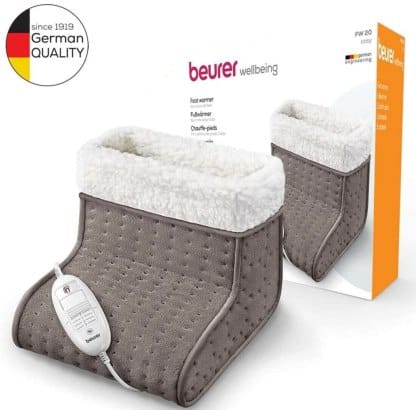 Beurer Θερμοφόρα Ποδιών με Μασάζ FW 20 Cosy (Γκρι) - Image 4