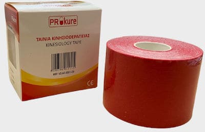 PROkure Ταινία Κινησιοθεραπείας (5cmx5m) (Κόκκινη) ΙΑΤΡΙΚΑ ΕΙΔΗ
