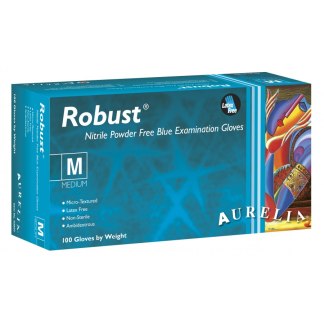 Aurelia Γάντια Νιτριλίου Robust χωρίς Πούδρα Μπλε (10X100τμχ) ΙΑΤΡΙΚΑ ΕΙΔΗ Aurelia Γάντια Νιτριλίου Robust χωρίς Πούδρα Μπλε (10X100τμχ) ΙΑΤΡΙΚΑ ΕΙΔΗ