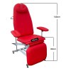 Καρέκλα Αιμοληψίας με Ταυτόχρονη Ανάκληση Πλάτης-Ποδιών Diana (Επιλογή Χρώματος) ΙΑΤΡΙΚΑ ΕΙΔΗ
