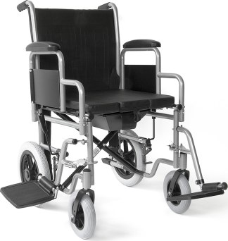 Vita Orthopedics Αναπηρικό Αμαξίδιο Πτυσσόμενο με Δοχείο WC (Τροχοί 12″) (46cm) ΑΝΑΠΗΡΙΚΑ ΑΜΑΞΙΔΙΑ