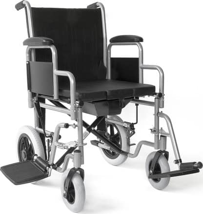 Vita Orthopedics Αναπηρικό Αμαξίδιο Πτυσσόμενο με Δοχείο WC (Τροχοί 12″) (46cm) - Image 2