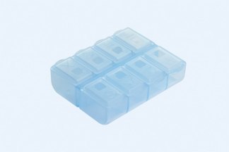 AlfaCare Εβδομαδιαία Θήκη Χαπιών 8 Θέσεων AC-660B (Μπλε)