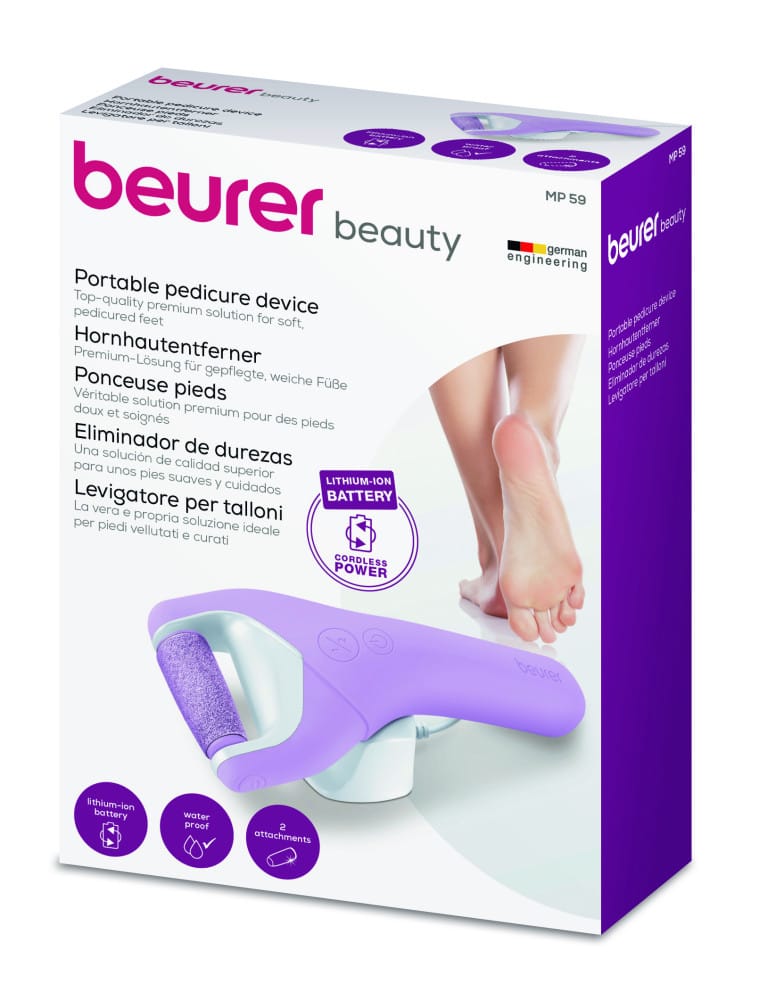 Beurer Αδιάβροχη Φορητή Συσκευή Πεντικιούρ MP 59 ΑΤΟΜΙΚΗ ΥΓΕΙΑ - ΕΥΕΞΙΑ Beurer Αδιάβροχη Φορητή Συσκευή Πεντικιούρ MP 59 - Image 5