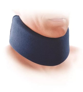 ORTEL C1 ANATOMIC 7,5cm αφρώδες Ανατομικό Μαξιλάρι Αυχένα με extra κάλυμμα, μπλε υποστήριξη στον αυχένα
