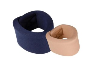ORTEL C1 ANATOMIC 7,5cm αφρώδες Ανατομικό Μαξιλάρι Αυχένα με extra κάλυμμα, μπεζ & μπλε υποστήριξη στον αυχένα