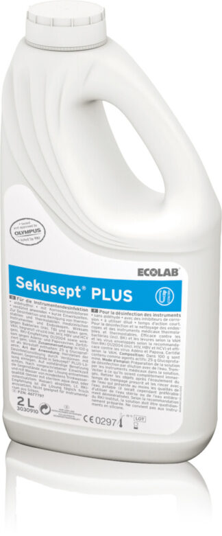 Ecolab Ειδικό Καθαριστικό για Απολύμανση Απολύμανσης Εργαλείων Sekusept Plus 2lt