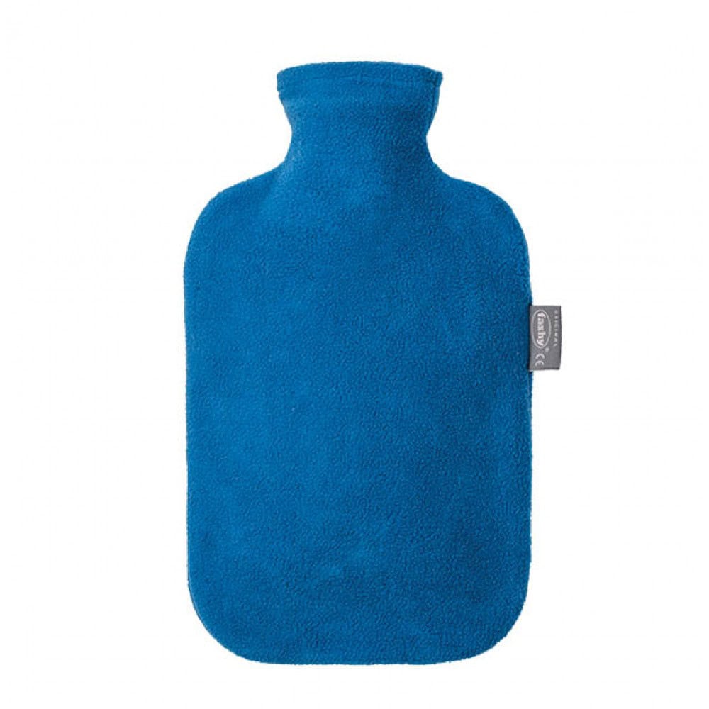 Fashy 6530 54 Θερμοφόρα Νερού με Κάλυμμα Fleece (2lt) | Μπλε Θερμοφόρες με Κάλυμμα Fashy 6530 54 Θερμοφόρα Νερού με Κάλυμμα Fleece (2lt) | Μπλε