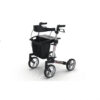 Wheel Spirit X3 Πτυσσόμενος Περιπατητήρας Rollator Ασημί Βοηθήματα Βαδιστικά και Άλλα