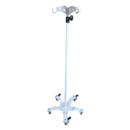 INOX στατώ ορού με μεταλλική βάση