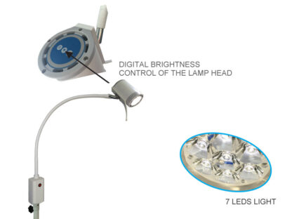Gima Εξεταστικός Φωτισμός Hyridia 7 Leds Light 49040 - Image 2