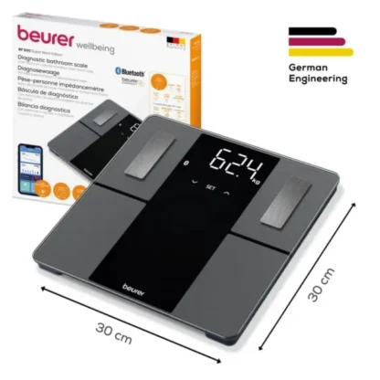 Διαγνωστική Ζυγαριά Connect BEURER | BF 500 SUPER BLACK EDITION Ζυγαριές Ηλεκτρονικές-Διαγνωστικές