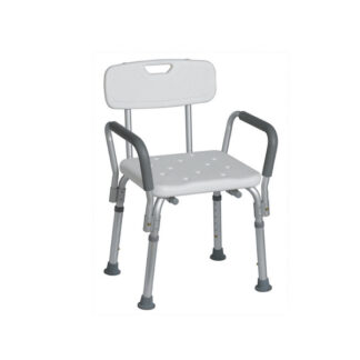 Κάθισμα Καρέκλα Μπάνιου Αλουμινίου Ενηλίκων με πλάτη και χειρολαβές ρυθμιζόμενο Προϊόντα Μπάνιου WC Κάθισμα Καρέκλα Μπάνιου Αλουμινίου Ενηλίκων με πλάτη και χειρολαβές ρυθμιζόμενο